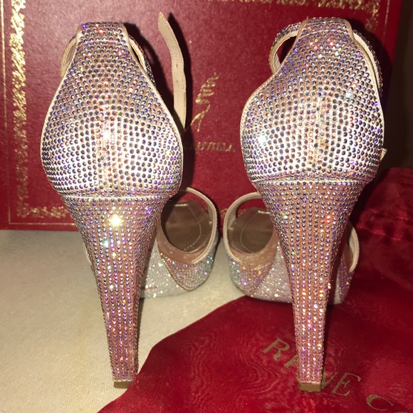 Beautiful Rene Caovilla Swarovski crystal shoes - Picture 2 of 5